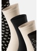 Schiesser Socken Bluebird in Schwarz / beige mix