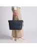 Lazarotti Bologna Leather Shopper Tasche Leder 31 cm in navy