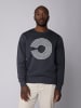 wat? Apparel Sweatshirt Abstract 01 in India Ink Grey