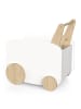 CALICOSY Lagerwagen FIRMIANA in Mattweiß - (W) 52,5  x (H) 35  x (L) 49,8  cm