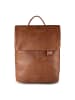 Zwei Mademoiselle.M Daypack 35 cm Laptopfach in cognac