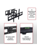 MCW TV-Wandhalterung C95 neigbar, schwenkbar und ausziehbar, Standard