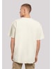 F4NT4STIC Heavy Oversize T-Shirt EPYX Logo WHT in sand