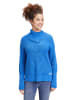 Betty Barclay Grobstrick-Pullover mit hohem Kragen in mittelblau