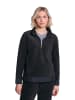 Gina Laura Fleece-Shirt in schwarz