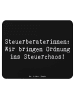 Mr. & Mrs. Panda Mouse Pad Spruch Steuerberaterin Ordnung mit Sp... in Schwarz