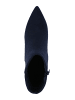 VAN HILL Klassische Stiefeletten Ingrid in Dunkelblau Velours