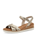 Tamaris Klassische Sandale M2810642 in goldfarben