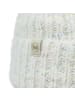 Buff Knitted & Fleece Band Beanie Eyla in Weiß