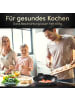 Stoneline Keramik Servierpfanne 28 cm | mit Deckel in Anthrazit