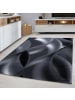 Teppich Boss Kurzflor Teppich Pago Schwarz