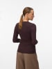Vero Moda Strickjacke in Chocolate Plum