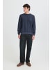 BLEND Klassisches Langarm-Sweatshirt Rundhalsausschnitt in Blau