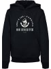 F4NT4STIC Hoodie Go North Knut & Jan Hamburg Logo in schwarz