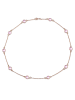 Ailoria LAVANDE Halskette Pink Quarz in gold