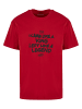 Mister Tee Mister Tee Herren Like A Legend Oversize Tee in cityred