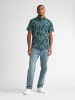 Petrol Industries Allover-Print Shirt Noche in Blau