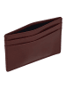 Leonhard Heyden Cambridge Kreditkartenetui Leder 10 cm in rotbraun