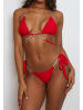 Moda Minx Bikini Hose Seychelles Tie Side Brazilian in rot