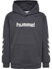 Hummel Kapuzenpullover Hmljr Logo Lebensstil Kinder in EBONY2