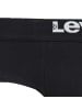 Levi´s Slip 4er Pack in Schwarz
