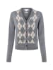 Strickjacke in anthrazit - 0002