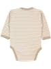 TupTam Baby Langarm Wickelbody im 5er Set in grün/beige