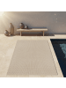 KADIMA DESIGN Teppich In-/Outdoor Flach Unifarben Polypropylen Balkon in Beige