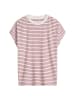Marc O'Polo DENIM Streifen-T-Shirt relaxed in Dark Red