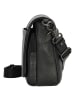 Mandarina Duck Mellow Leather - Umhängetasche 22 cm (nero) in nero