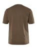 JP1880 Kurzarm T-Shirt in braungrau