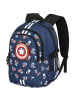 Marvel Rucksack Captain America -PLUS Running in blau