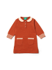 Little Green Radicals Bio-Strickkleid mit Kragen in Orange