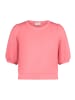 Vera Mont Halbarm-Shirt mit Rundhalsausschnitt in Peach Lime