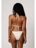Moda Minx Bikinihose Scrunch Tie Side Bikini Bottom in Beige