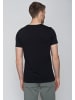 GreenBomb T-Shirt Bike Pedal Stripes in Schwarz