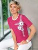 WITT WEIDEN Halbarmshirt in fuchsia