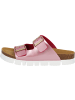Palado Plateau-Pantoletten Korfu PL Metallic in Pink