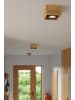 Nice Lamps Deckenleuchte URARA 1 aus natural Holz quadratische Lampe loft Gu10 NICE LAMPS