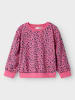 name it Sweatshirt NMFNULA LS NREG SWEAT BRU in pink power