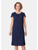 GOLDNER Kleid aus sommerlicher Spitze in marine