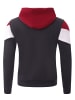RESLAD Kapuzenpullover Hoodie 3-Colors in bordeaux-anthrazit