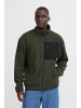 BLEND Fleecejacke BHSweatshirt in Grün