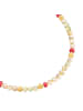 Yokoamii Armband aus Messing mit Muschelkernperle in multicolor
