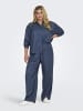 ONLY Carmakoma Hemd in Dark Denim