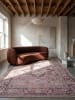 KADIMA DESIGN Flachgewebe-Teppich Handgewebt HALD Pflegeleicht Traditionell in Rosa