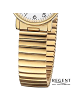 Regent Analog-Armbanduhr Regent Metallarmband gold klein (ca. 26,5mm)