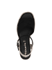 Tamaris Sandalette in schwarz