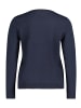 Betty Barclay Basic-Strickpullover mit Rundhalsausschnitt in dunkelblau
