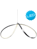 näve LED Pendelleuchte "LOOP LINE" in chrome - EEK G